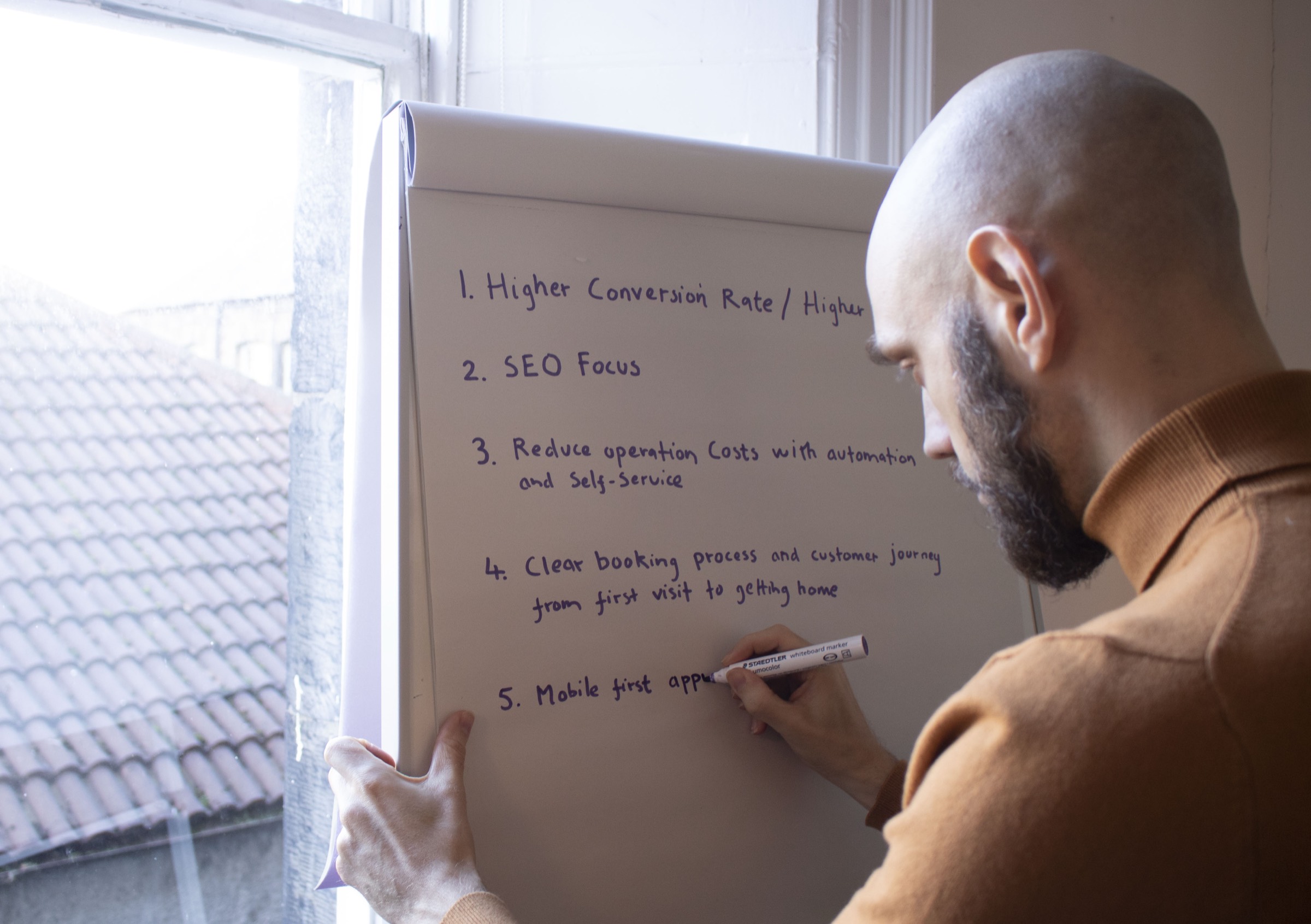 The Autonomy team at work on product design