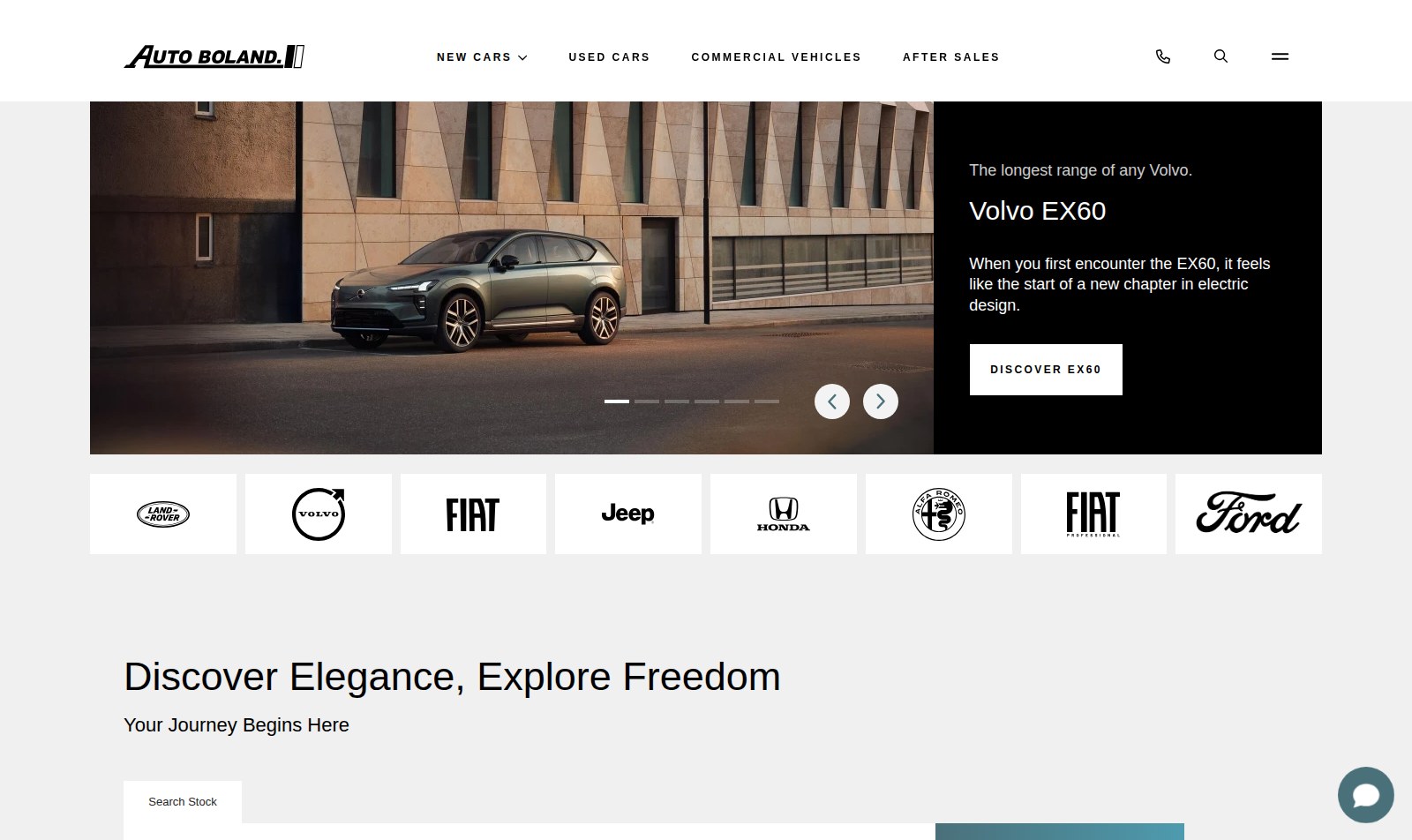 Auto Boland website