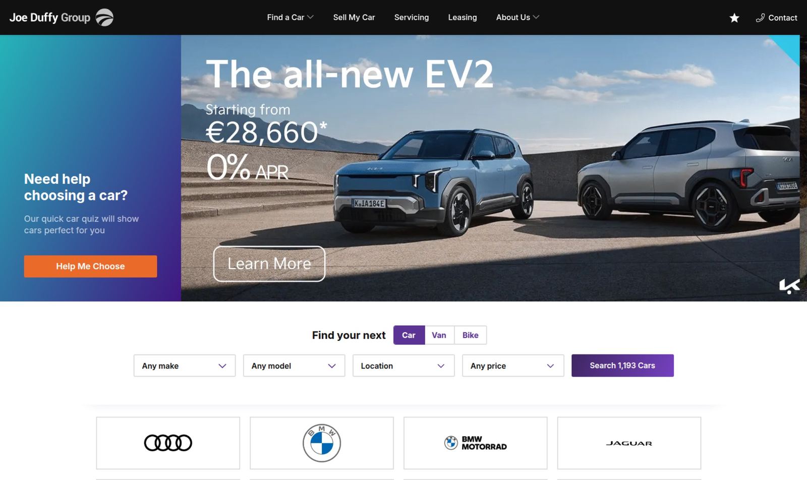 Joe Duffy Group website